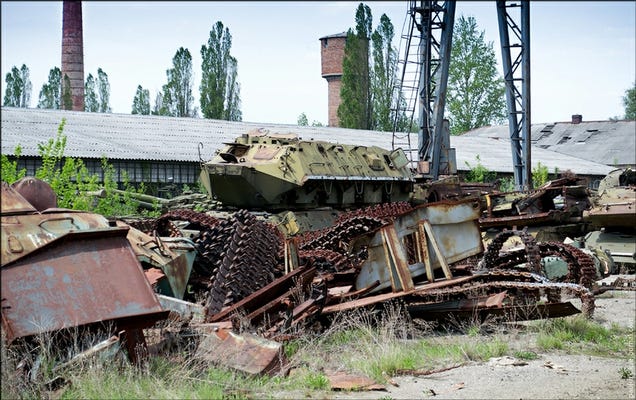 These Abandoned Tanks Are Rusting Mementoes of the Wars of the Past