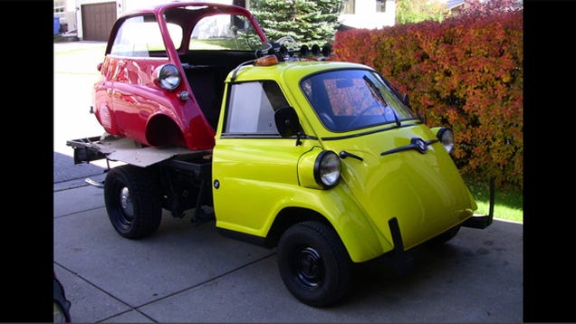 Flatbed BMW Isetta "Truck" Is Unbelievably Cool