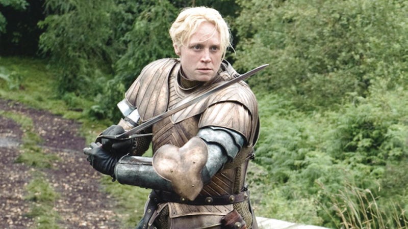 Illustration for article titled Gwendoline Christie, A.K.A Brienne of Tarth, on Chopping Her Hair Off and Becoming Best Gender Bending Warrior on Game of Thrones