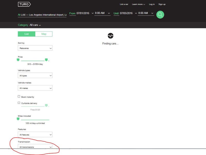 Illustration for article titled Turo.com has added the best option!