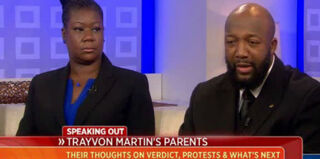 Sybrina Fulton and Tracy Martin on the Today show (screenshot)