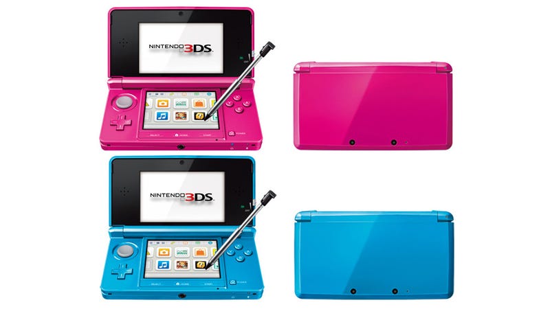 Illustration for article titled Nintendo Shows off a New 3DS Colour That is VERY PINK