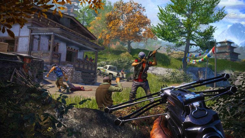 Illustration for article titled Far Cry 4 is woefully unengaged from its boundless violence