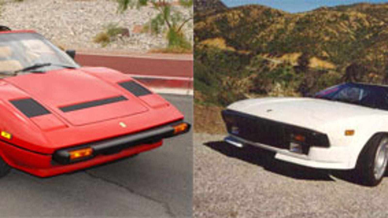 Ferrari 308 Gtb Vs Lamborghini Jalpa