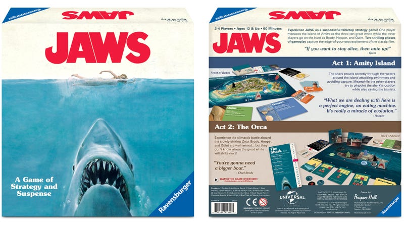 Jaws Board Game Toy Fair Reveal Who Plays The Shark