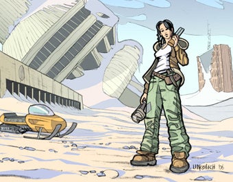 Illustration for article titled Touch the sky and grieve with a sentient spaceship, in new Canadian science fiction