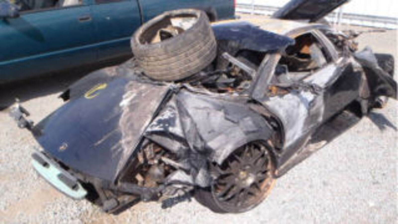 This Completely Trashed And Mangled "Needs A Good Buffing