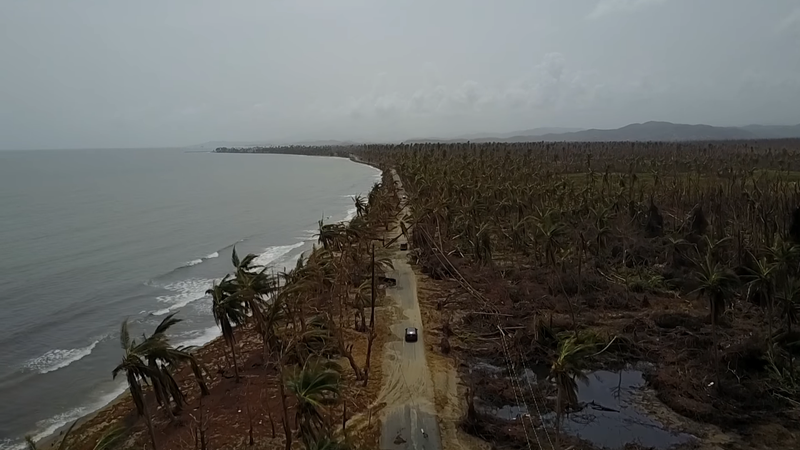 Humacao, Puerto Rico, a municipality on the island’s eastern coast. All images: National Weather Service San Juan