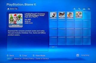 Illustration for article titled PlayStation Store Now Selling "Premium Avatars" In Hong Kong, Europe