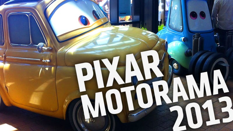 Illustration for article titled This Is What It's Like Inside Pixar's Secret Car Show