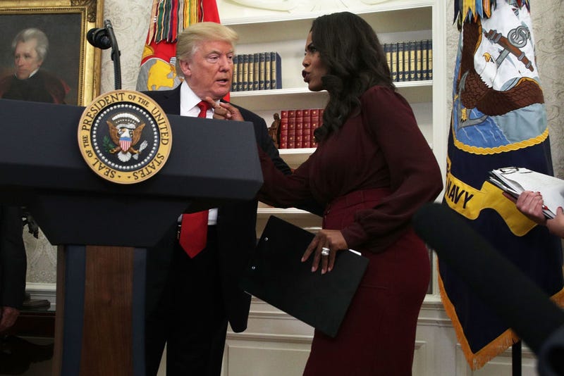 Illustration for article titled Omarosa Confirms the President Has a List of Crazy Policy Ideas He'll Leak to Distract From Bad Press