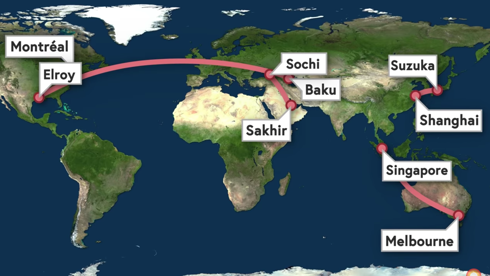 Getting Everything To F1 Races Requires Some Truly Insane Logistics
