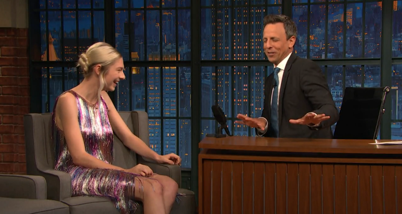 Hunter Schafer, Seth Meyers