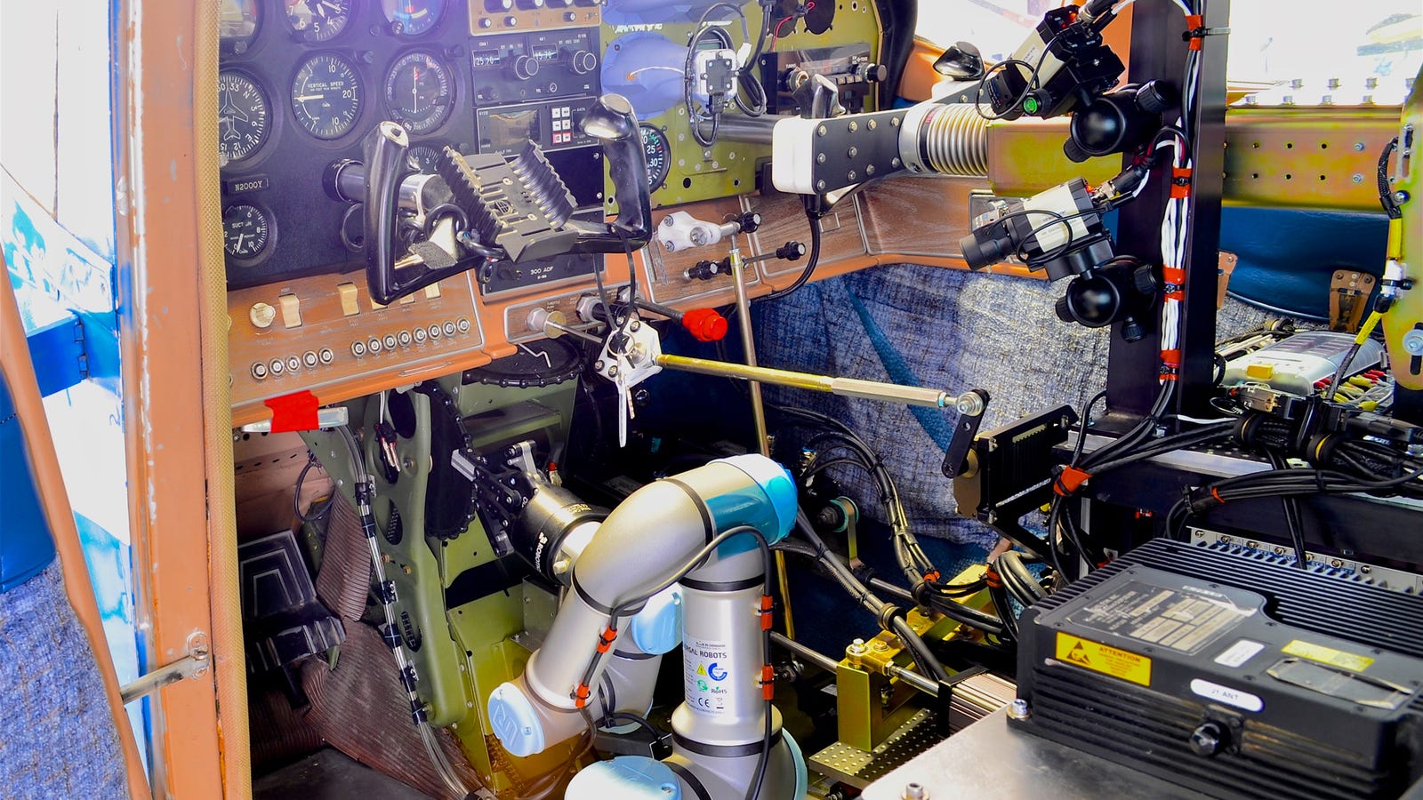 The Air Force's New Robot Can Fly Any Plane and Turn It Into an Autonomous Drone