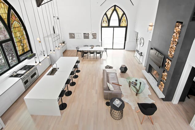 I Would Actually Go To This Converted Church Home