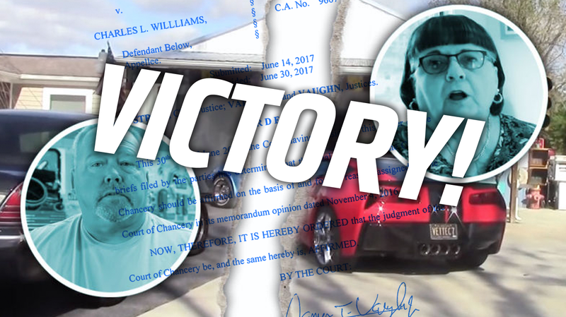 Illustration for article titled Man With Amazing Garage And Terrible Neighbors Finally Wins Six-Year Legal Battle