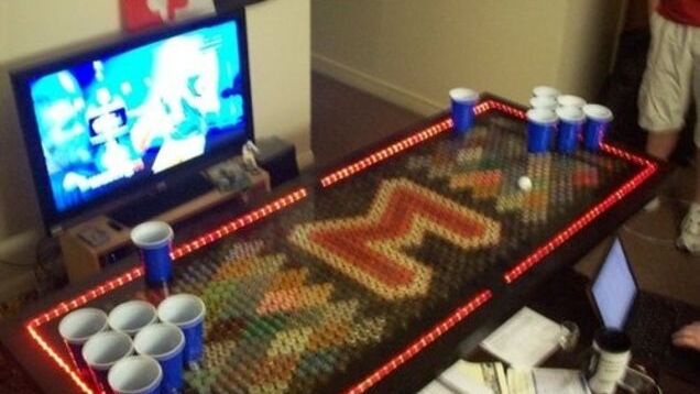 LED Beer Pong Table