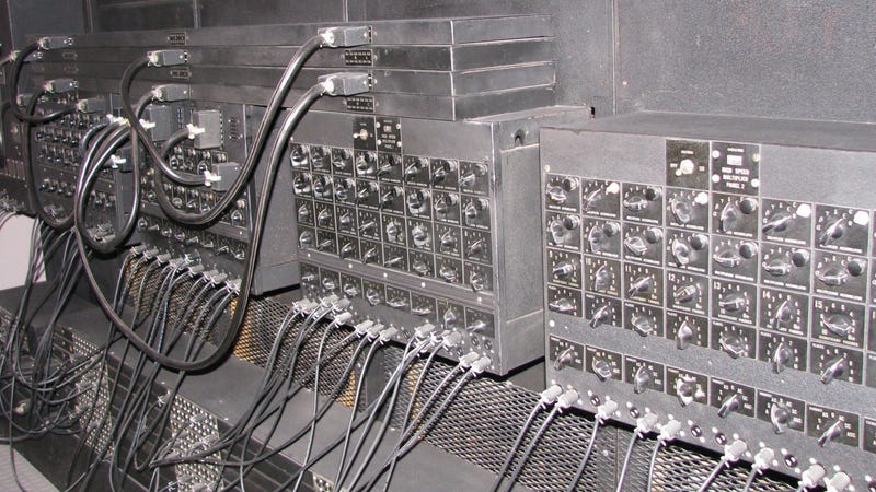 ENIAC Panel | Old computers, Computer history, Vintage electronics