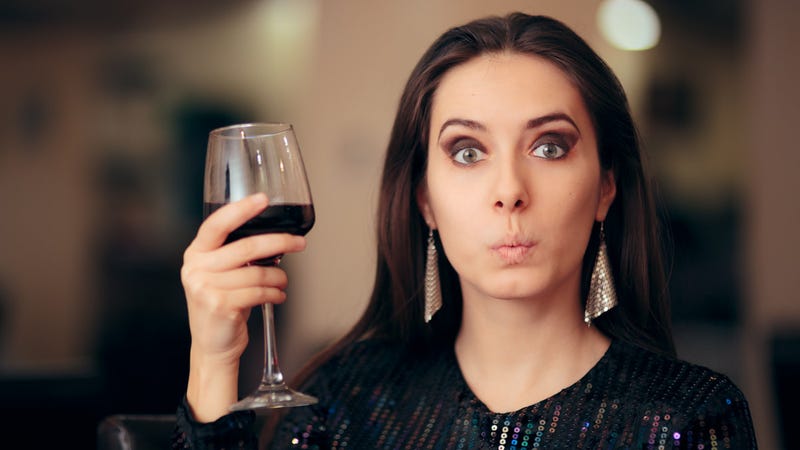 Siri find me images of “drinking fancy ass wine”