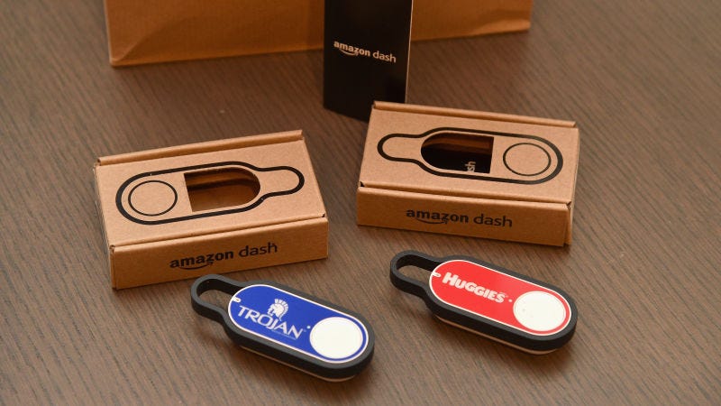 Illustration for article titled Amazon dejará de aceptar pedidos desde sus botones Dash