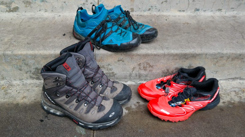 Boots vs Trail Runners vs Approach Shoes