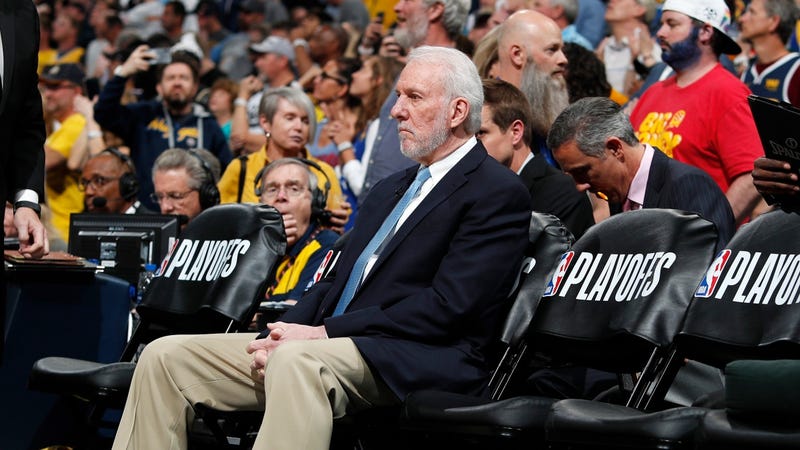 Illustration for article titled In Denver, No One Could Hear Gregg Popovich Scream