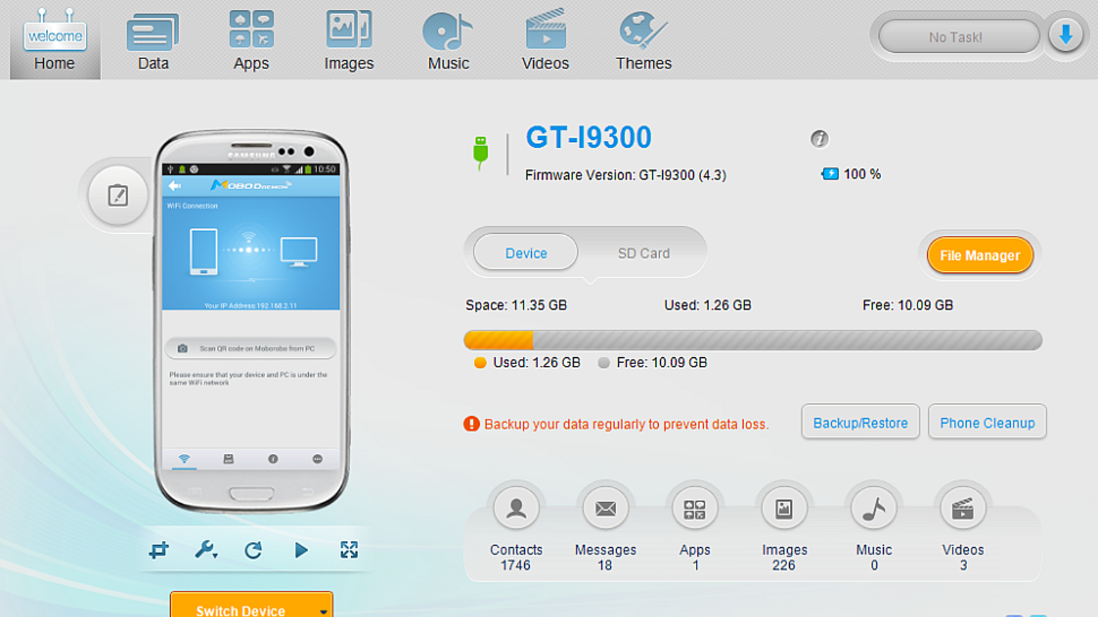 Программа для передачи данных самсунг. MOBOROBO. Samsung программа для синхронизации с ПК. Octima приложение. IOS & Android Manager.