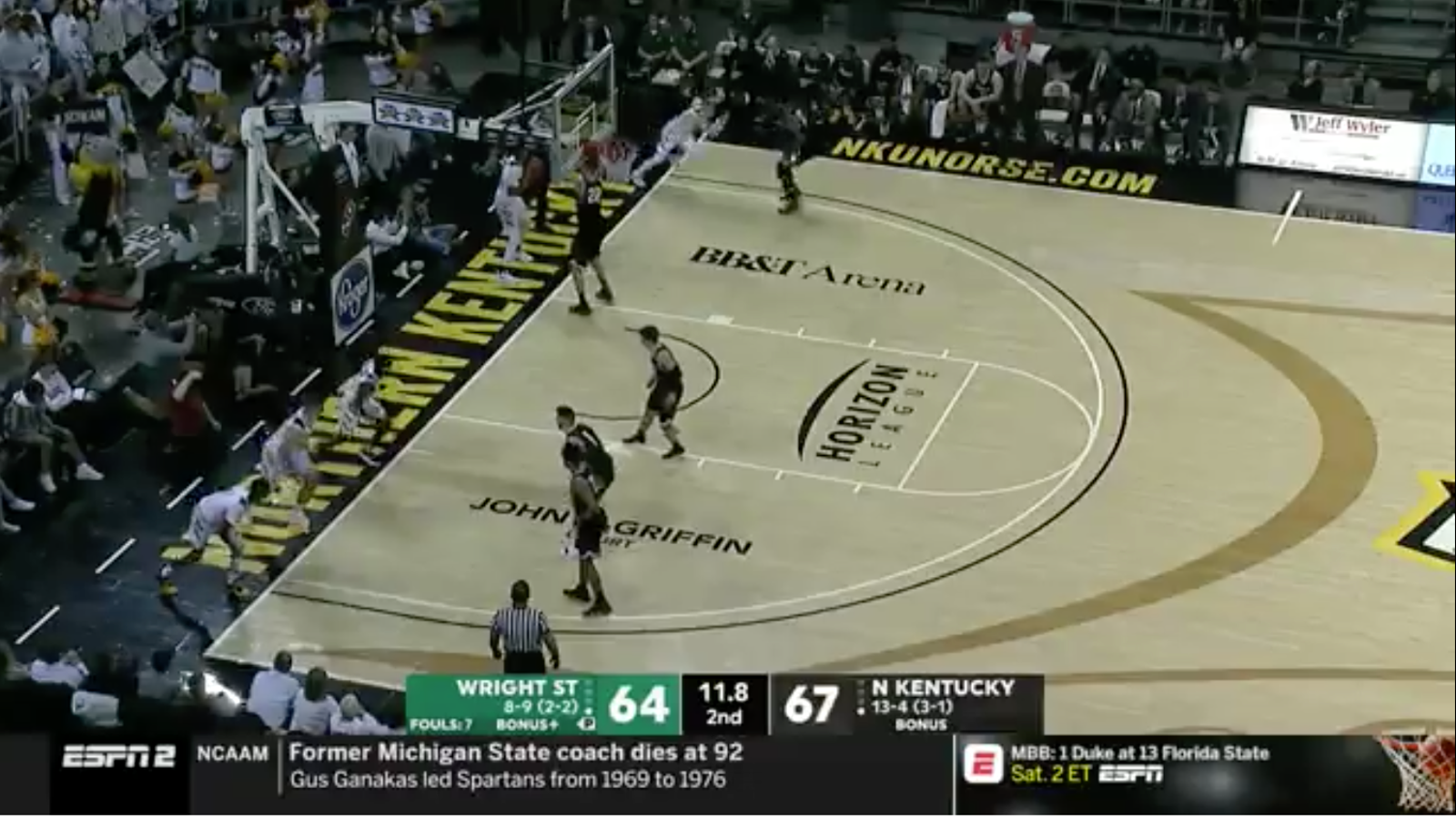 Northern Kentucky Runs Football-Inspired Inbounds Play To ...