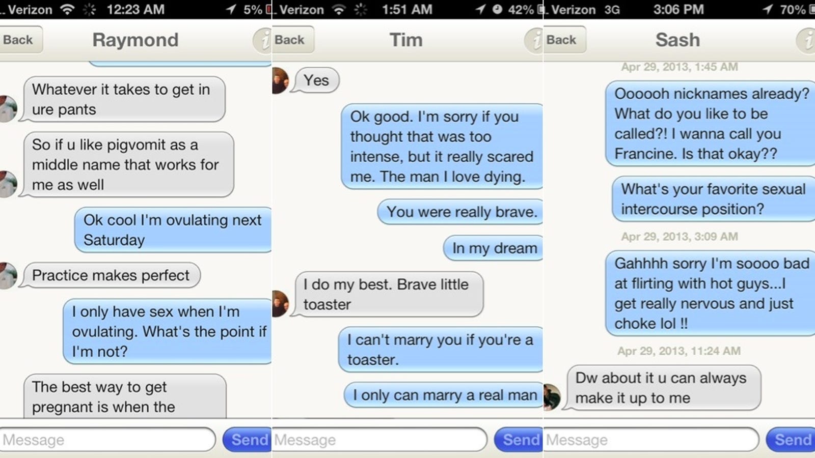 Mobile Dating App Brings Out The Crazy In Dudes
