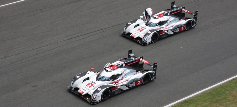 Illustration for article titled We Partied With The Winning Team At Le Mans And It Was Awesome