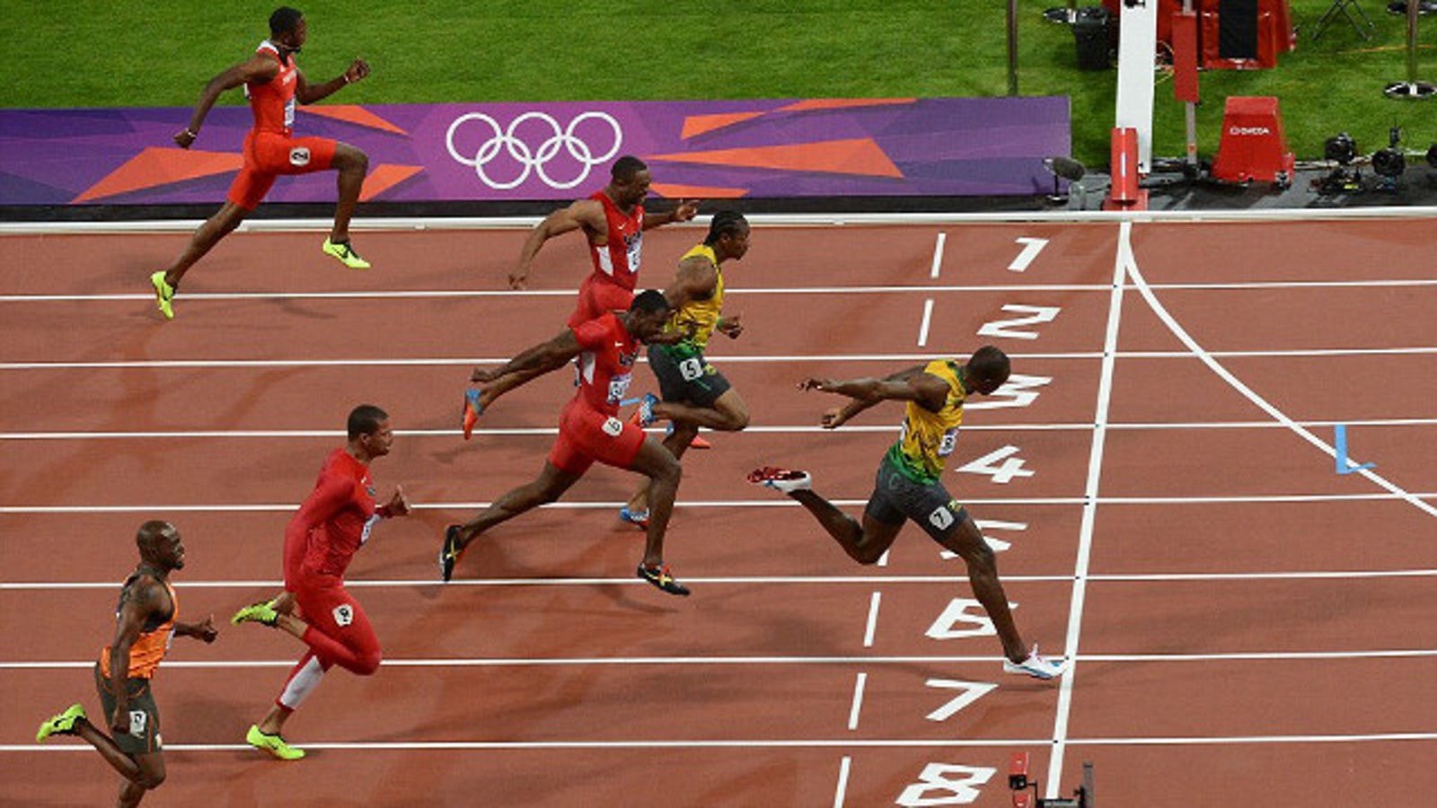 The Physics of Usain Bolt s World Record 100  meter Dash