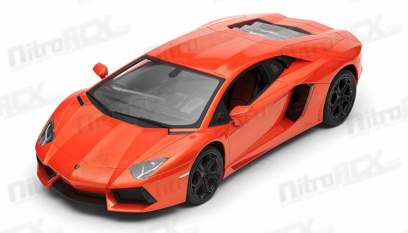 Illustration for article titled LICENSED LAMBORGHINI DIE CAST RADIO CONTROLED CAR!!!