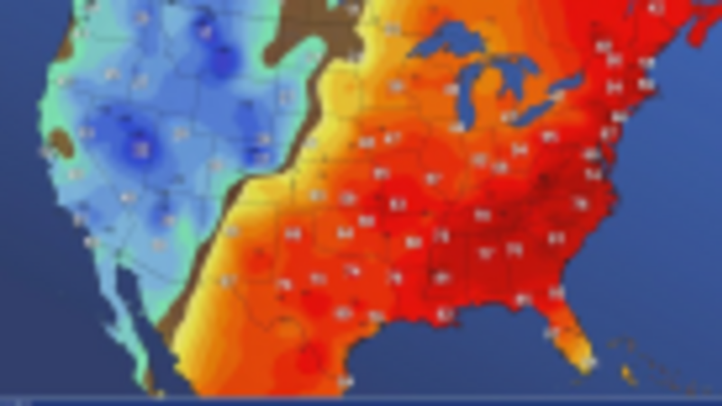 9 Maps That Show How Completely Bizarre Your Christmas Eve Weather Will Be