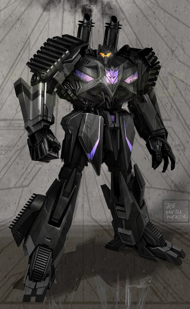 Transformers Bruticus Concept Art