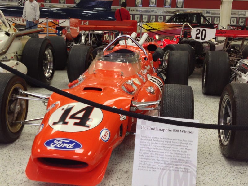 Illustration for article titled Trip to the Indianapolis Motor Speedway Museum!