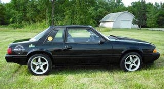 Illustration for article titled Progressive Automotive X Prize Mustang Claims 400 HP, 110 MPG; We Claim Baloney