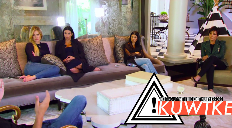 Illustration for article titled Keeping Up With the Kontinuity Errors: When Did the Family Confront the MIA Scott Disick?