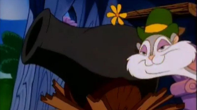 Illustration for article titled Animaniacs: “Guardin’ The Garden”/“Plane Pals” & “Be Careful What You Eat” / “Up The Crazy River” / “Ta Da Dump, Ta Da Dump, Ta Da Dump Dump Dump”