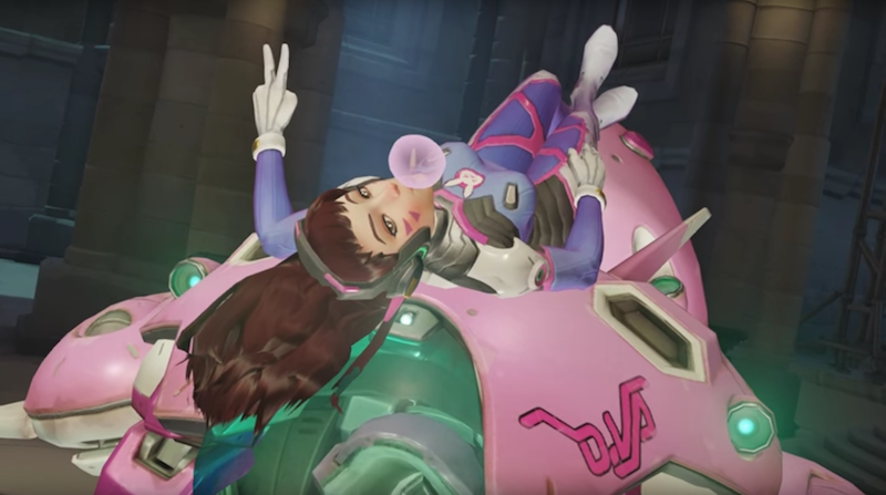 An Overwatch Glitch Is Ejecting Dva Into Space 