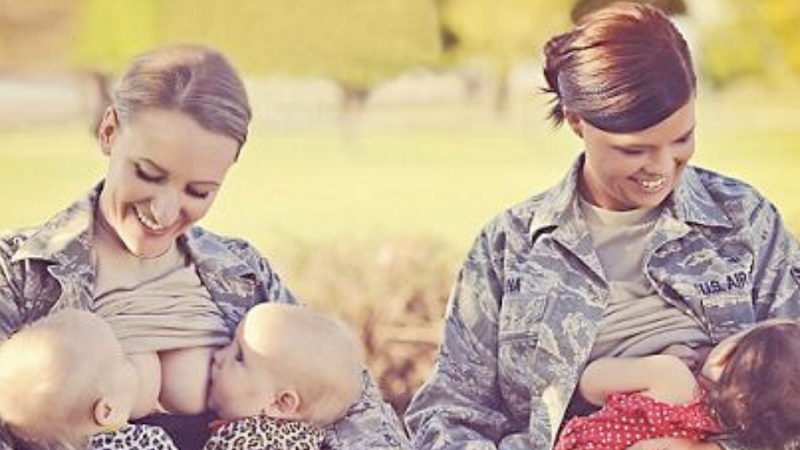 Breastfeeding Military Advocate Fired For Promoting Her Cause