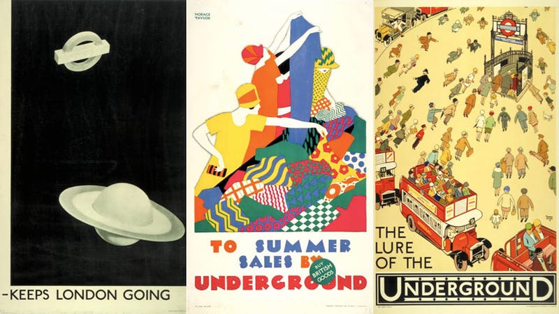 9 Classic Posters From the London Tube's 150 Year History