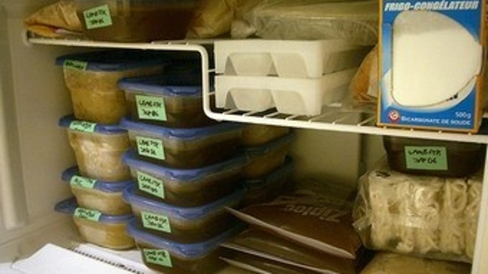 Label Frozen Foods with Discard Date for Optimum Flavor