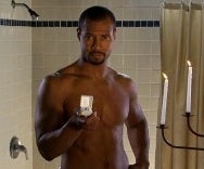Isaiah Mustafa as the Old Spice Guy (Photo from Video).