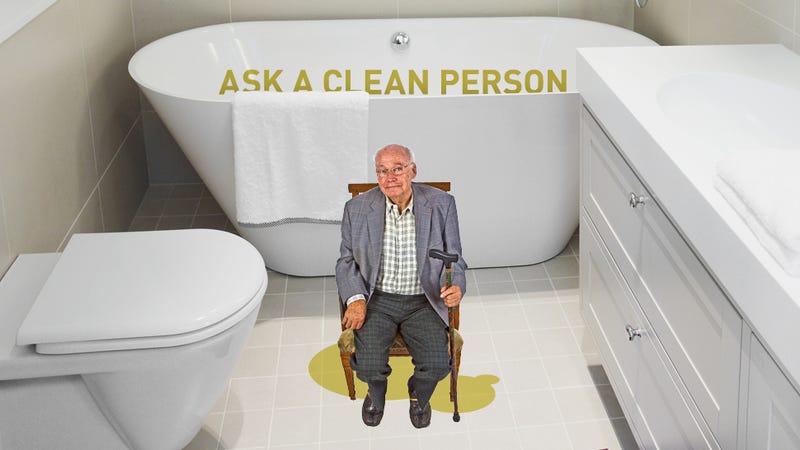 Help How Do I Get That OldManPee Smell Out Of My Bathroom