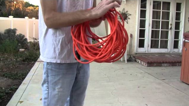 Coil Your Extension Cords Like a Roadie with the OverUnder Method