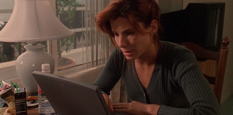 Illustration for article titled Every Webpage From the 1995 Movie The Net
