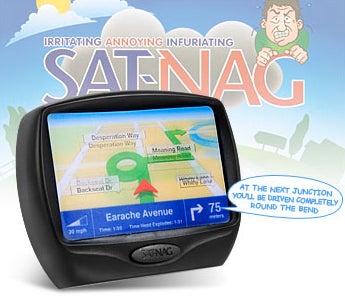 Illustration for article titled Sat-Nag GPS Takes You on a Long Annoying Trip to Nowhere