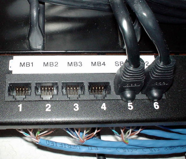 how to wire your house with cat5e or cat6 ethernet cablePictured Above Short Patch Cables Up To The Switch The Aluminum Is #11