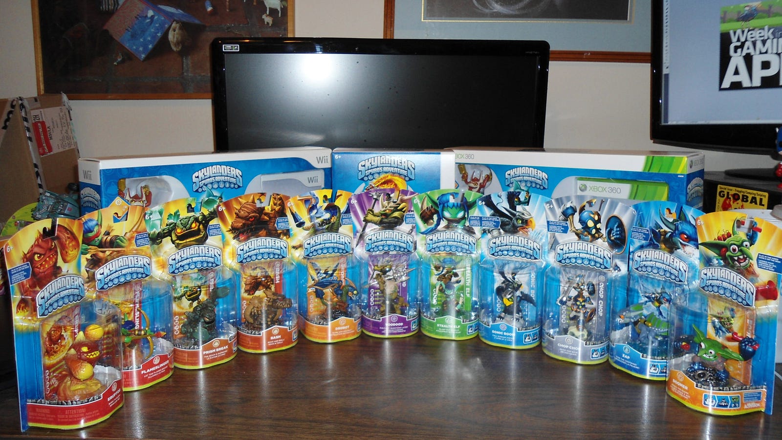 list of all skylanders spyro's adventure characters
