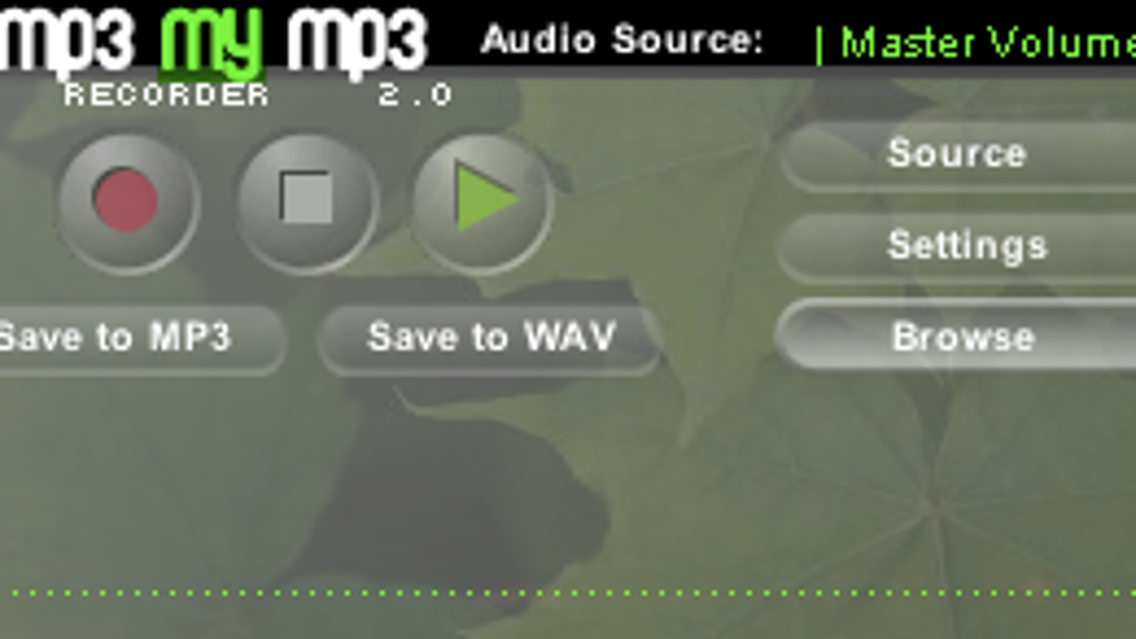 mp3mymp3 sound recorder